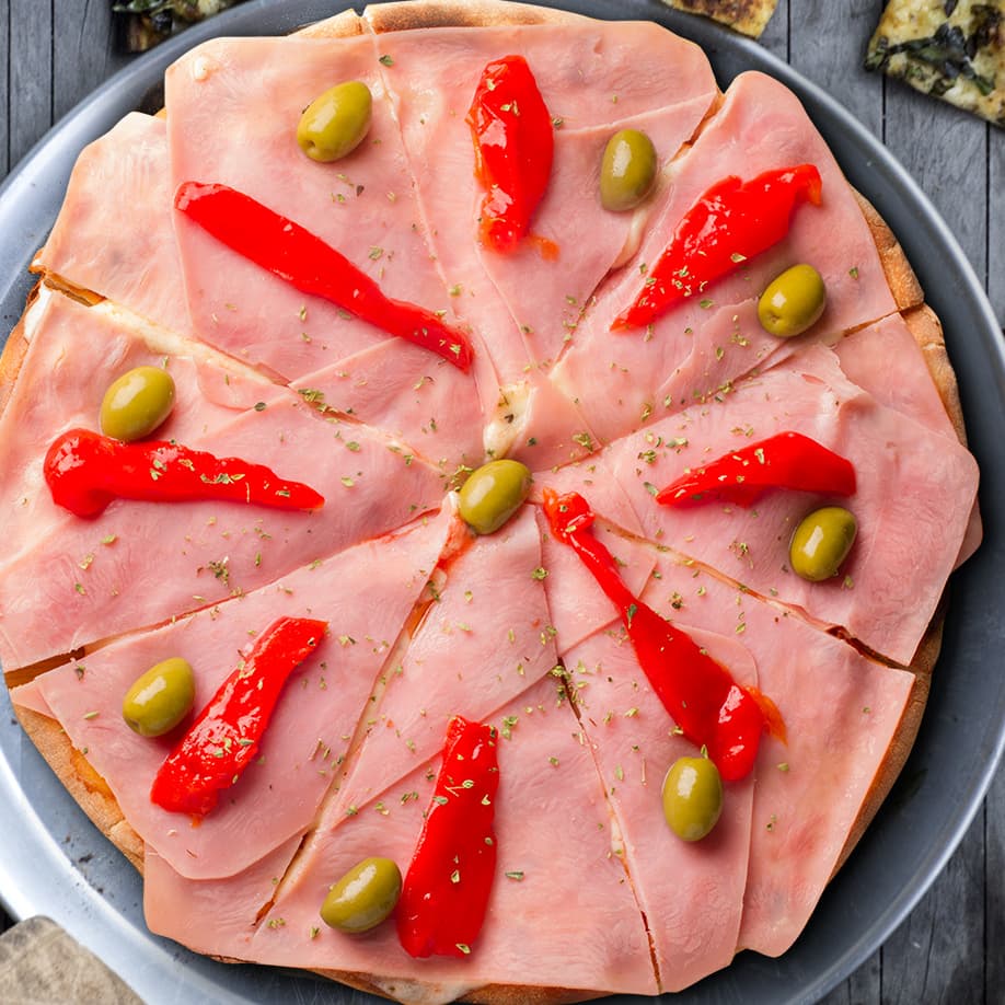 Pizza Especial de Jamón